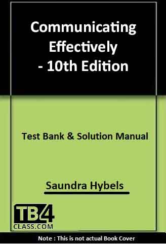 Hybels - Communicating Effectively - 10th Edition